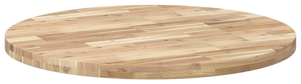kerek tömör akácfa asztallap Ø90 x 4 cm