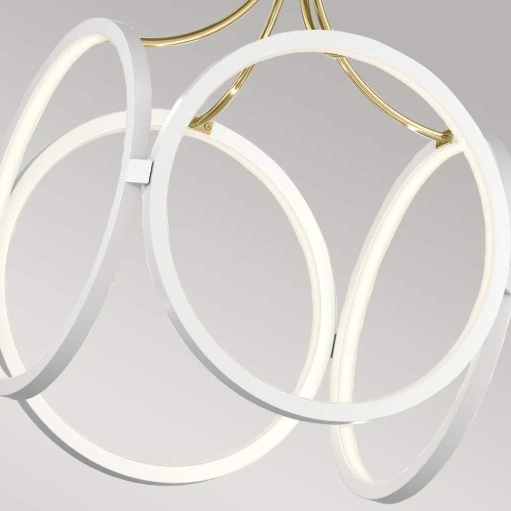 Quintiesse CIRI QN-CIRI-P-WH Függőlámpa 1x45W/LED 3000k 2739LM