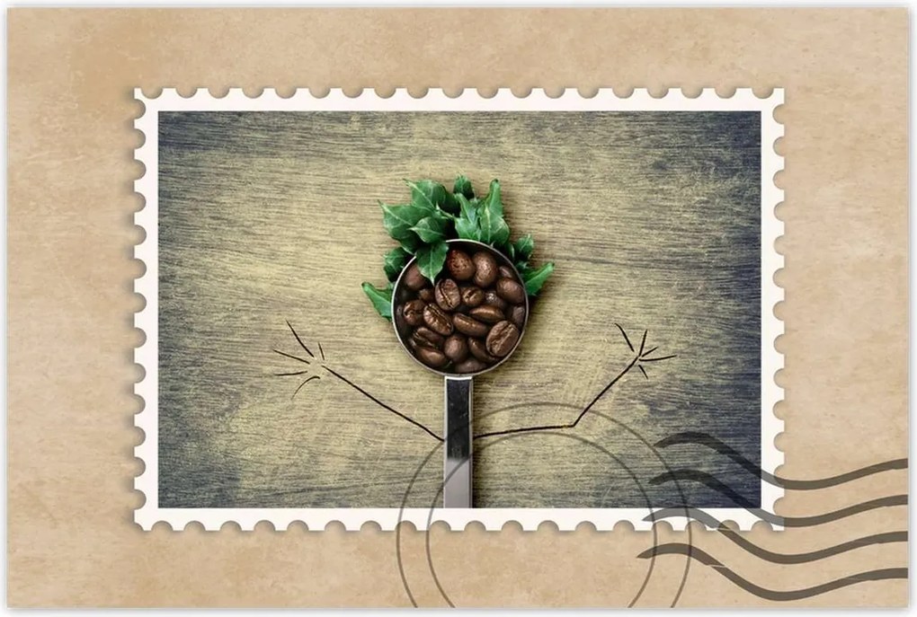 Poszterek 90x60 Kávé Kaffe