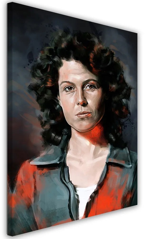Gario Vászonkép A nyolcadik utas: a Halál, portré Ellen Ripley - Dmitry Belov Méret: 70 x 100 cm