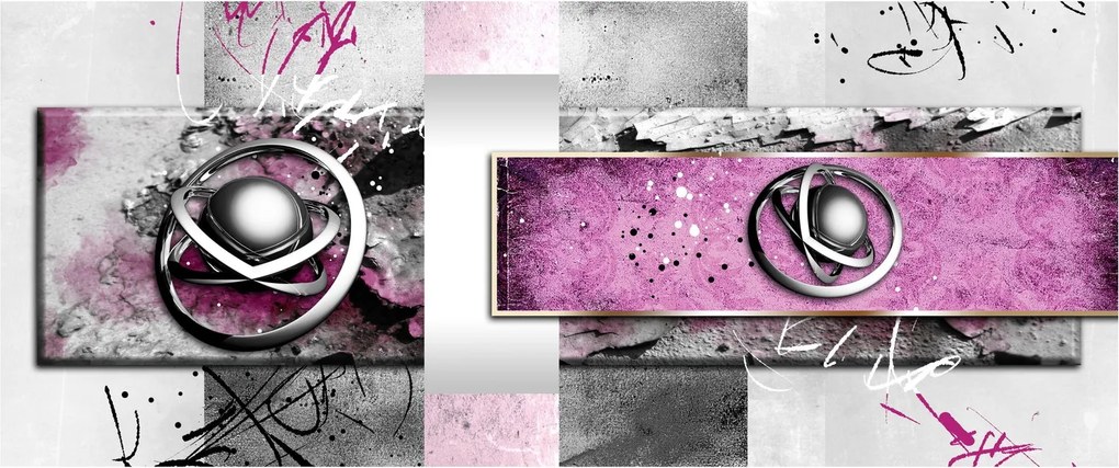Az absztrakció képe (120x50 cm)
