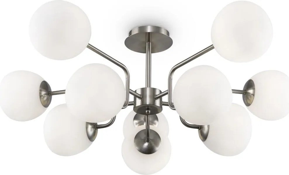 Maytoni modern mennyezeti lámpa erich fehér nikkel mymod221pl-10n