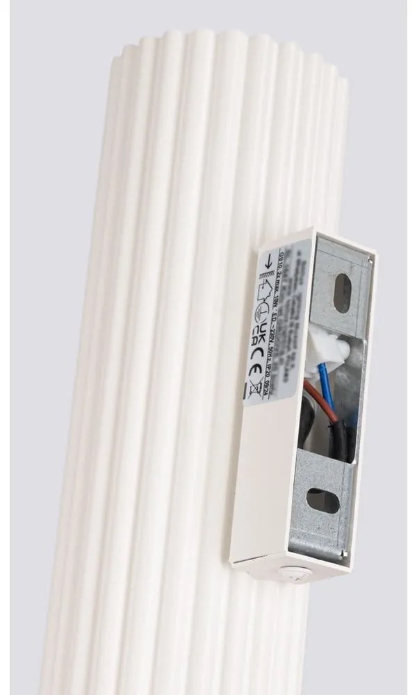 Krémszínű fali lámpa Gleam – Sollux