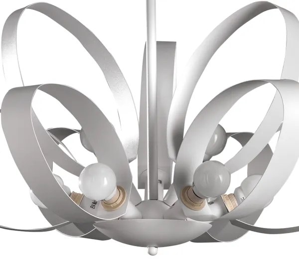 ONLI - Csillár láncon SERENA 9xE14/6W/230V fehér