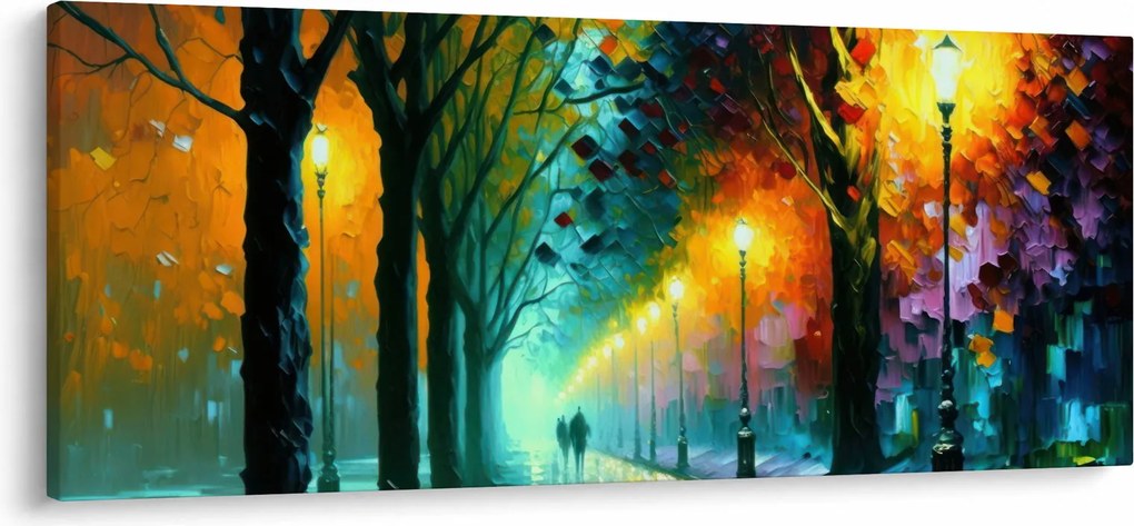 Kép - Éjszakai séta (120x50 cm)