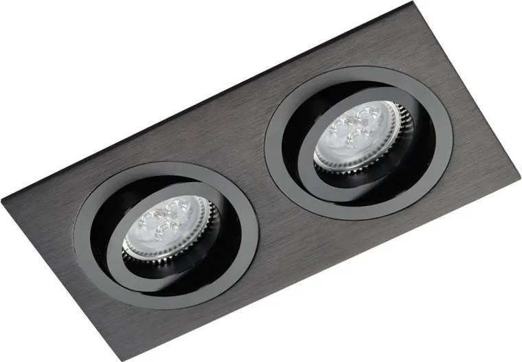 Lumifall ALCAZAR BB LMF.AZ542BB Beépíthető spotlámpa 2x50W/GX5,3 IP20