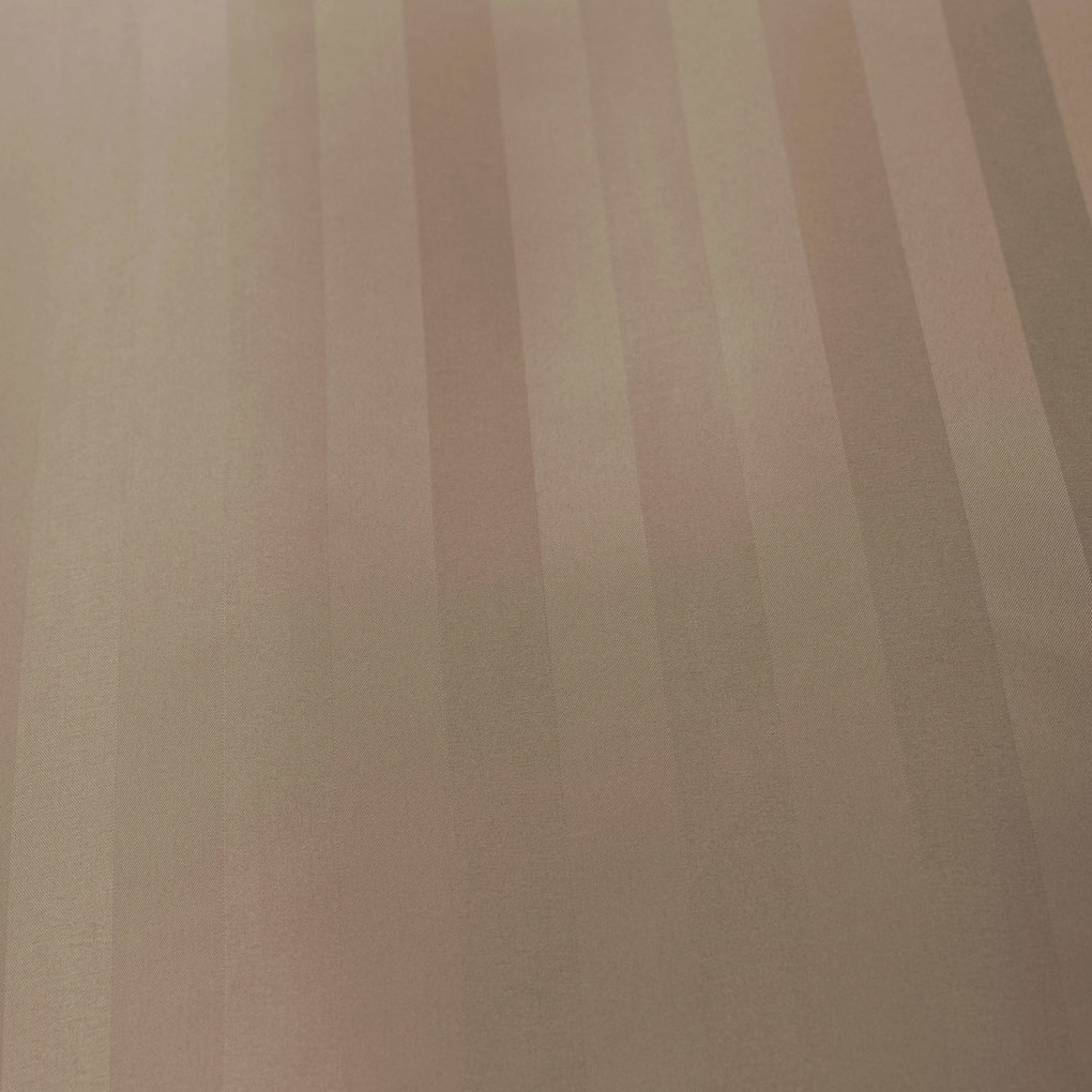 JASMINE szállodai mikroszálas ágyneműhuzat, bézs – 2 cm-es csíkos, szállodai zsebes Ágyneműhuzat mérete: 70 x 90 cm | 140 x 200 cm