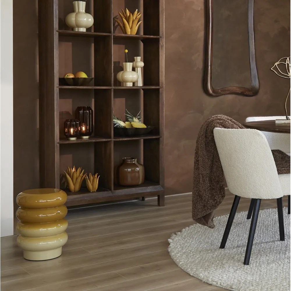 Fém kerek tárolóasztal ø 30 cm Mirogi – Light &amp; Living