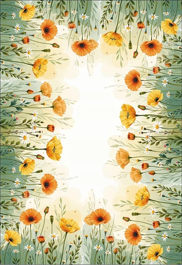 Abrosz réti pipacsok 30x45