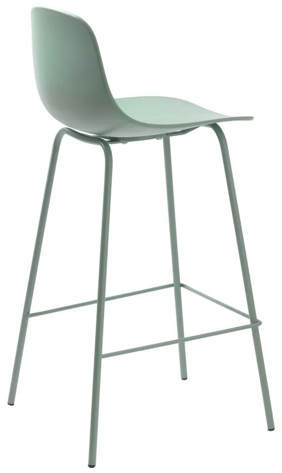Világoszöld műanyag bárszék 92,5 cm Whitby – Unique Furniture