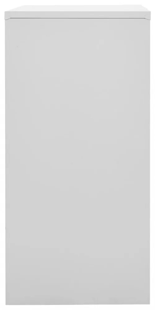 5 db világosszürke-zöld acél zárható szekrény 90 x 45 x 92,5 cm