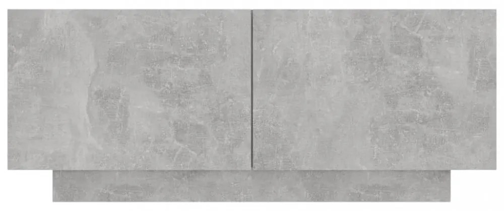 betonszürke forgácslap éjjeliszekrény 100 x 35 x 40 cm