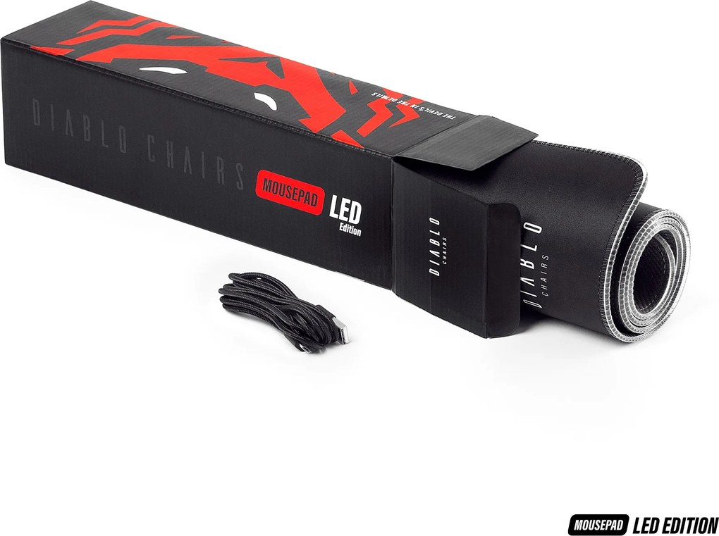 Gamer egérpad LED