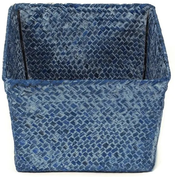 Tömörítő kötött kosár 30 x 20 x 13 cm, világosbarna