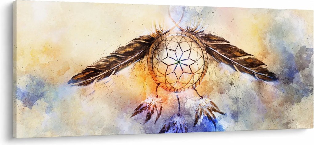 Kép - Álomfogó tollas (120x50 cm)