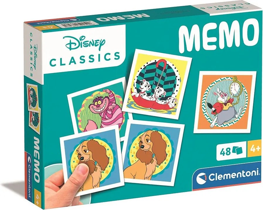 Disney Classics Icons memóriajáték 48 db-os Clementoni