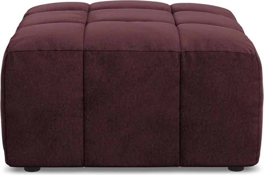 Borvörös bársony lábtartó Aloha – Makamii