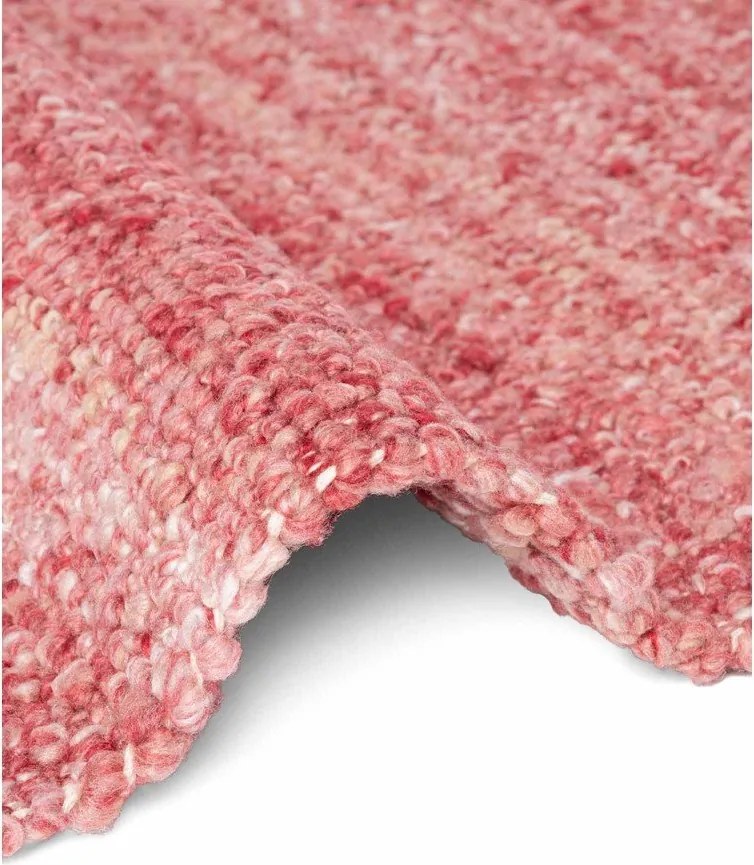 Sötét rózsaszín kézi szövésű buklé szőnyeg 200x290 cm Notting Hill Portobello – Ted Baker