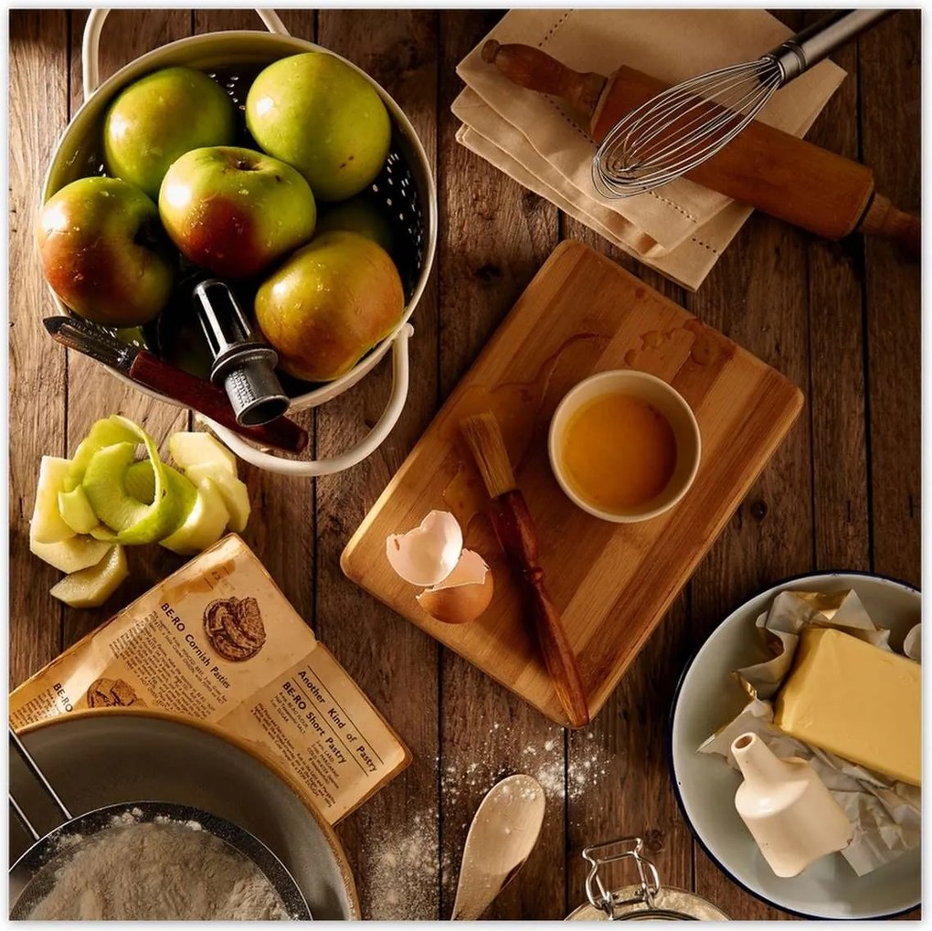 Plakátok 100x100 Otthoni sütemény