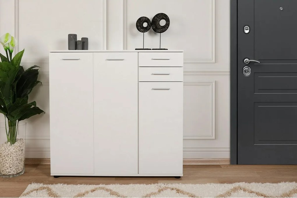 Adre White cipősszekrény