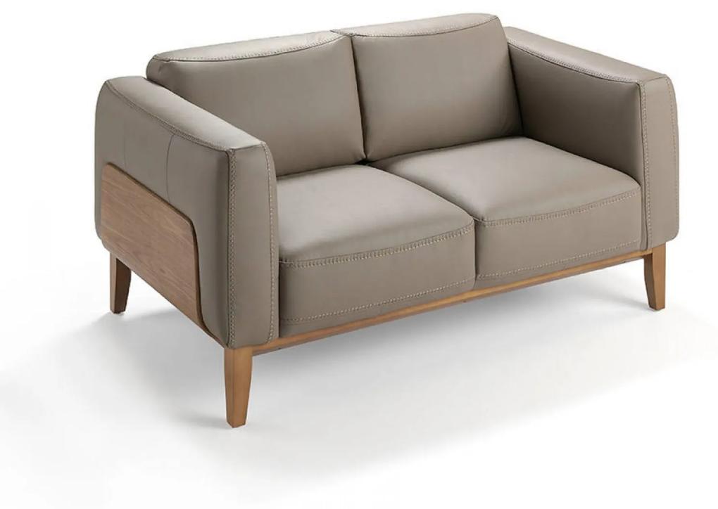 PEDRAZA design 2-személyes kanapé - taupe
