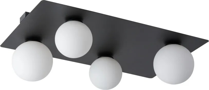 SIGMA 33282 ARGON Glamour Mennyezeti Lámpa Fehér, Fekete G9 IP20