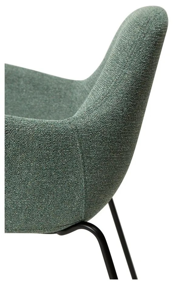 Világoszöld buklé fotel Zimmer – DAN-FORM Denmark