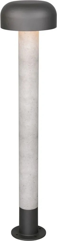 TRIO 462560178 FRASER Modern Kültéri Állólámpa Szürke E27 IP44