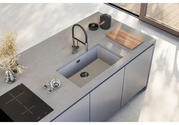 ALVEUS 1150058 - OMNI 75x45 cm gránit konyhai mosogató, fehér