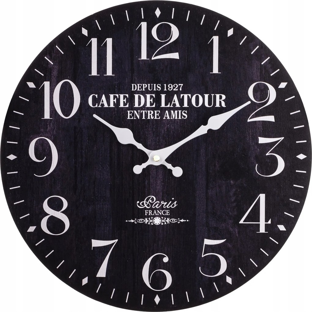 Loft Falióra 34 CM Vintage Konyha Nappali Falra