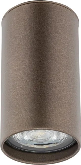 TK LIGHTING 5733 TOP Hengeres Mennyezeti Lámpa Barna GU10 IP20