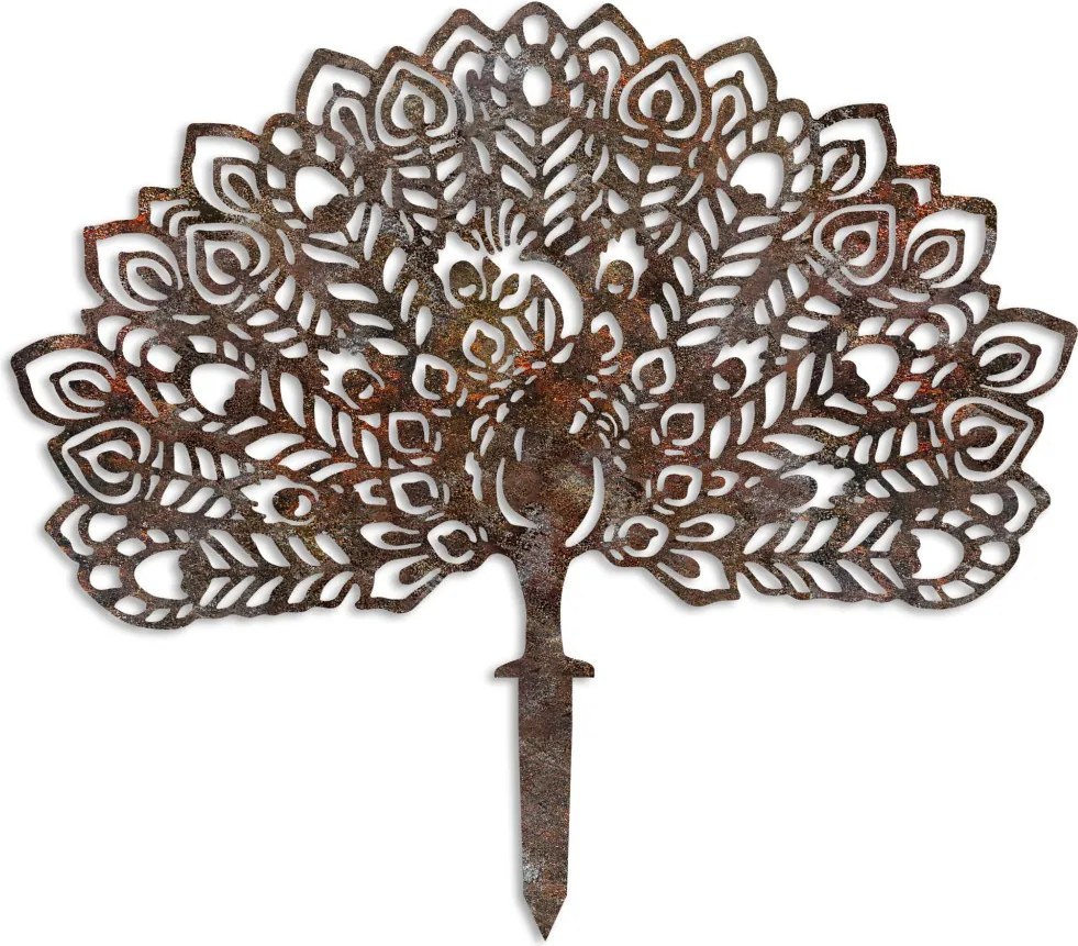 Peacock fém kerti dísztárgy, 53×61 cm – TR565TNL1298