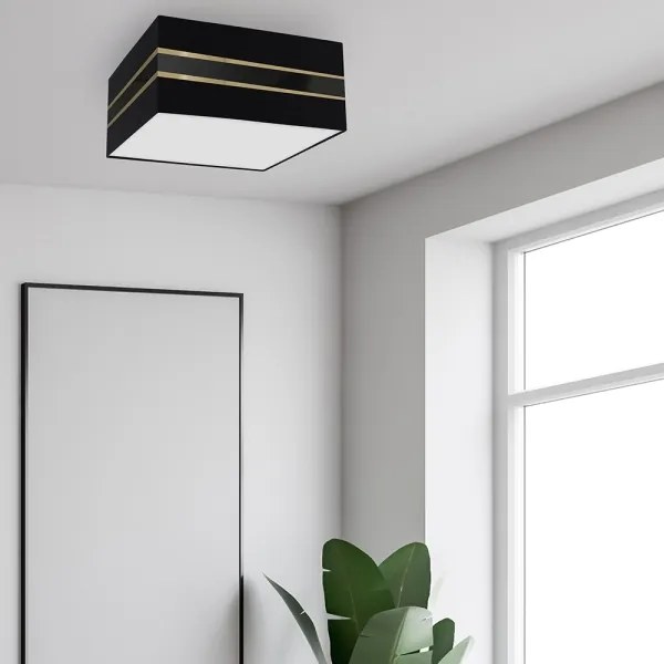 Mennyezeti lámpa ULTIMO 3xE27/60W/230V fekete