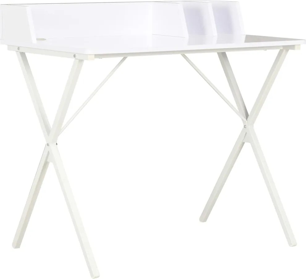 vidaXL fehér íróasztal 80 x 50 x 84 cm
