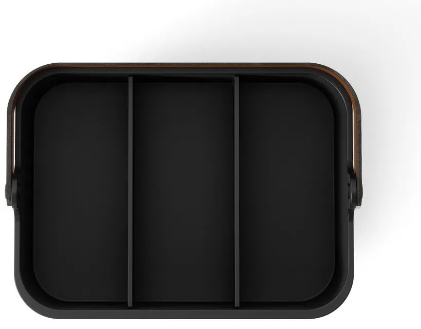 Fekete újrahasznosított műanyag fürdőszobai rendszerező Bellwood – Umbra