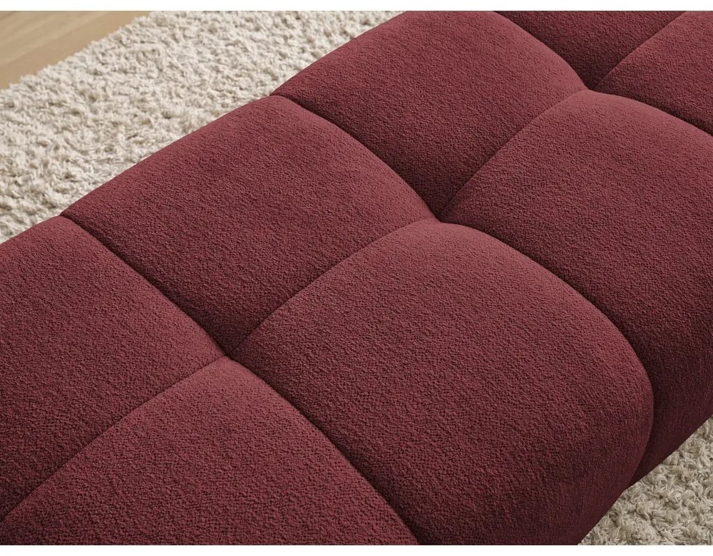 Borvörös zsenília lábtartó Everest – Bobochic Paris