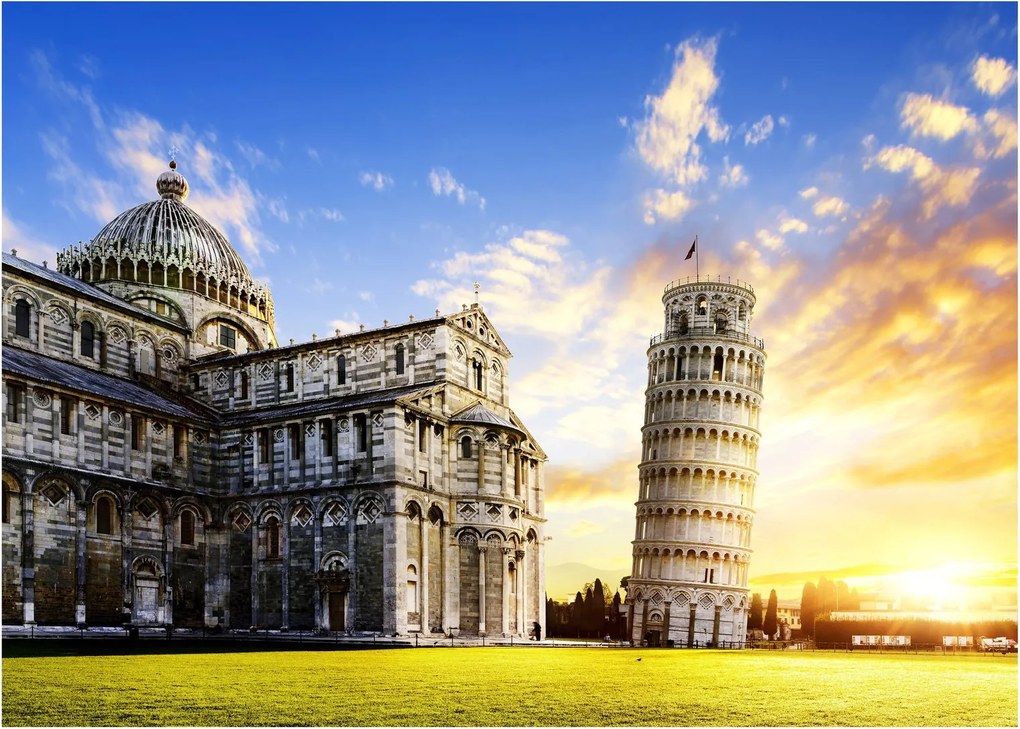 Üveg kép - Pisa (70x50 cm)