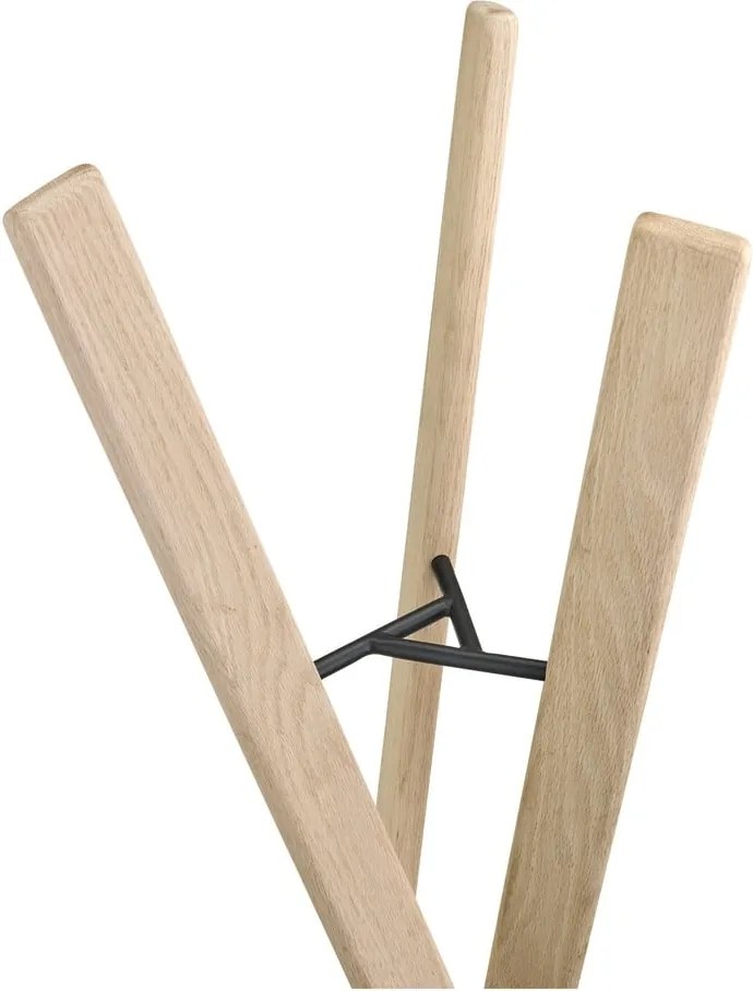 Natúr színű tölgyfa fogas 62x176 cm Rakku – Blomus