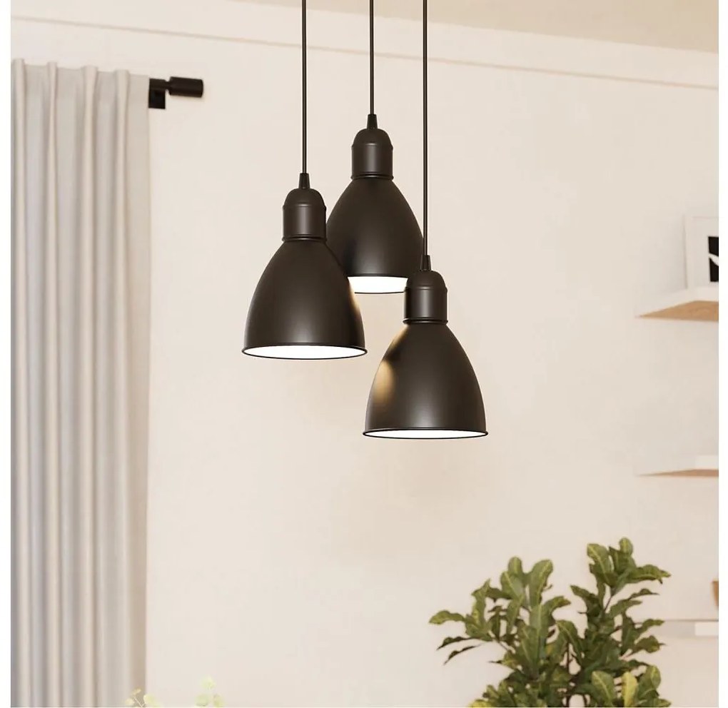 Eglo 49465 - PRIDDY csillár 3xE27/60W/230V