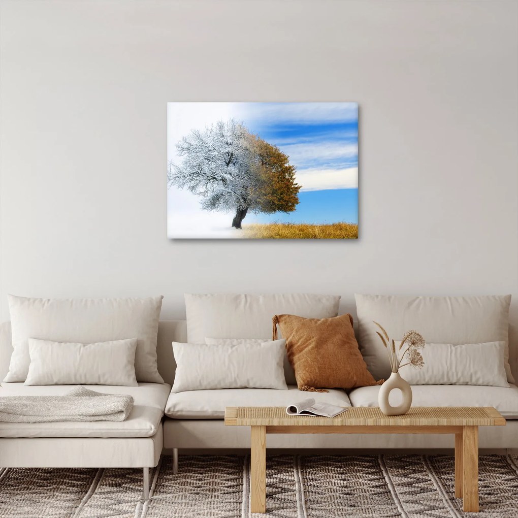 Kép - Évszakváltás (70x50 cm)