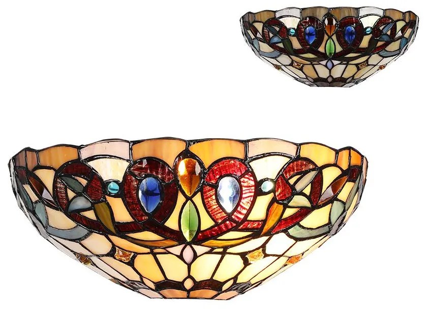 Prezent TIFFANY XXI. 1707 Fali lámpa 1x60W/E27 IP20