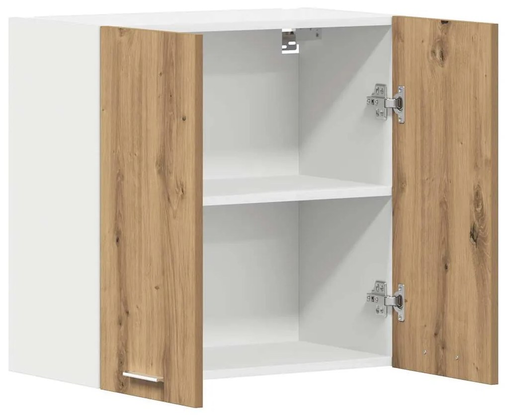 “Lyon” kézműves tölgy szerelt fa konyhai fali szekrény