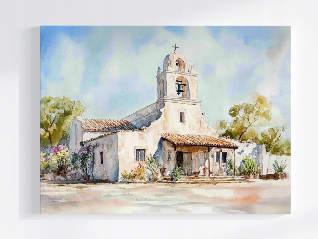 Poszter Templom Kápolna Vallás Dél-amerika 80x60