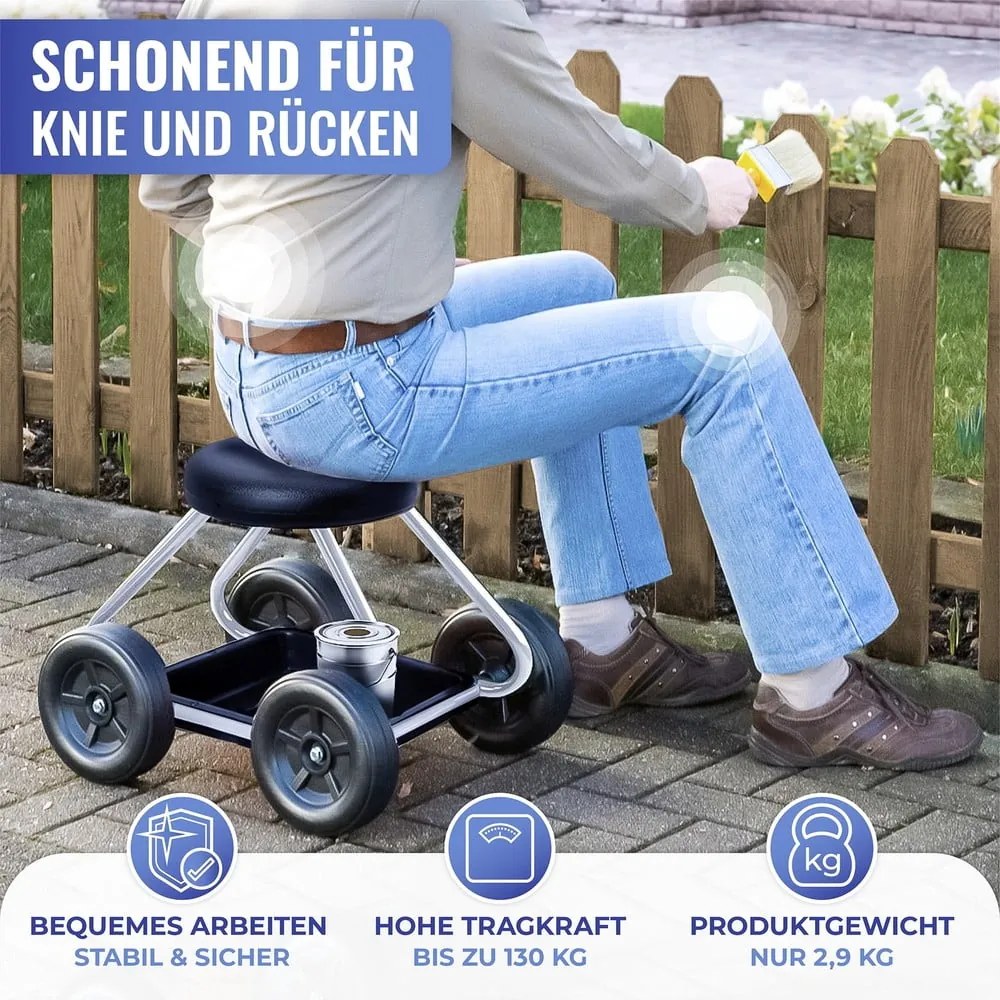 Fekete-szürke kerti ülőke Secura – Maximex