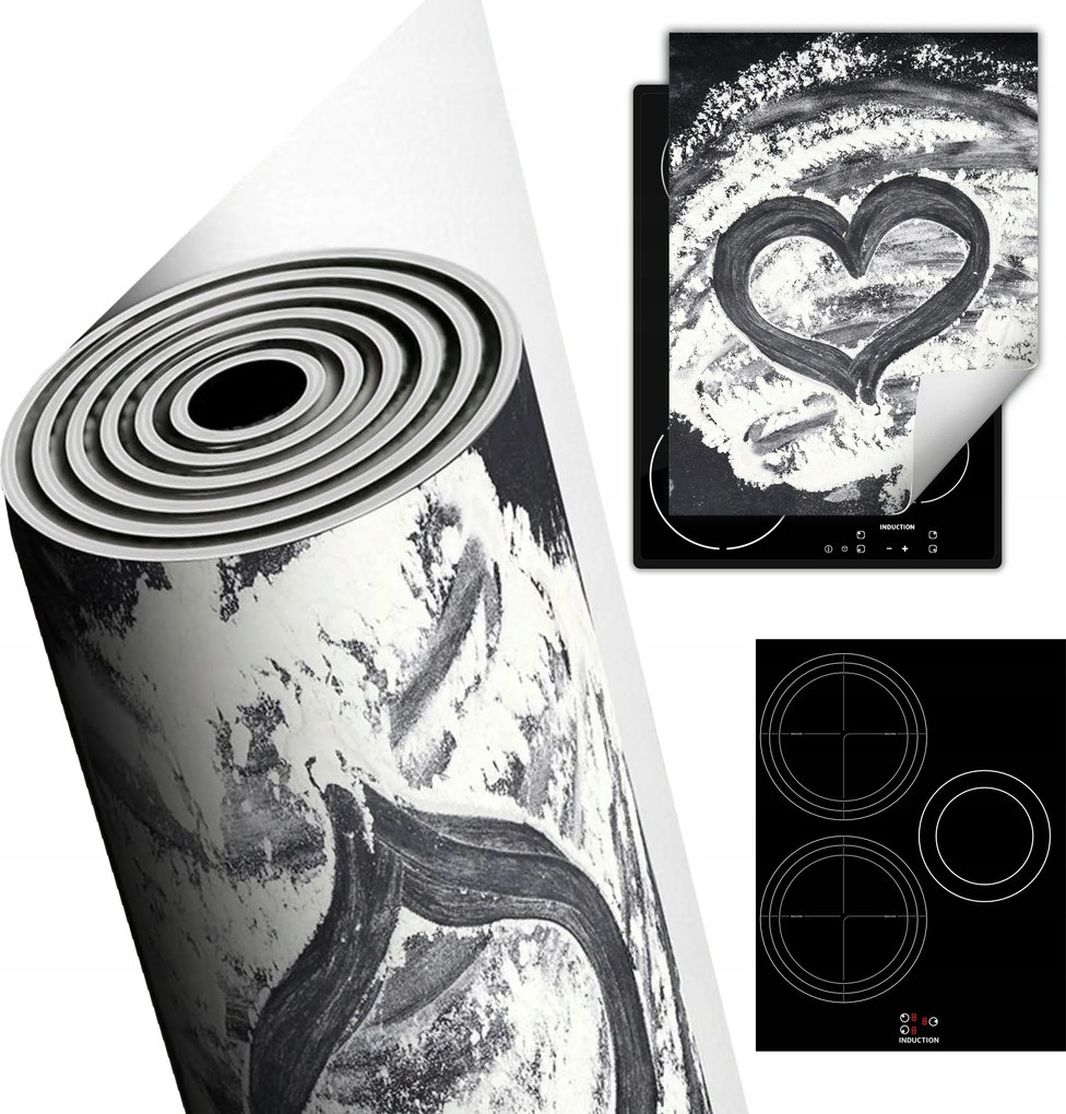 Tűzhelyvédő Szőnyeg Asztali Dekoráció 40x52 konyha szív