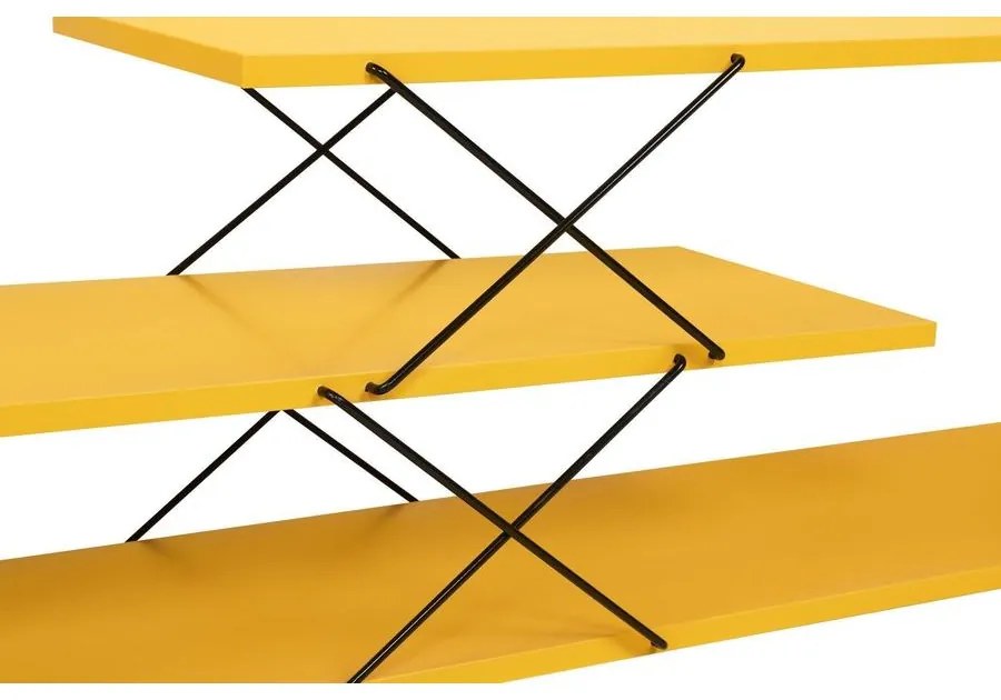 TV szekrény Zigzag - Sárga