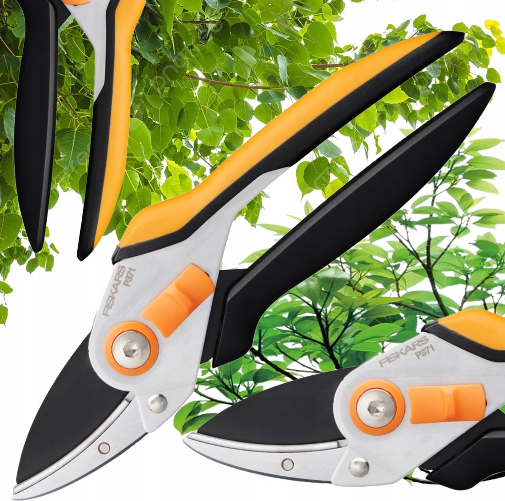 Metszőolló Száraz Borostyánágakhoz Kézi Éles Fiskars Solid P371