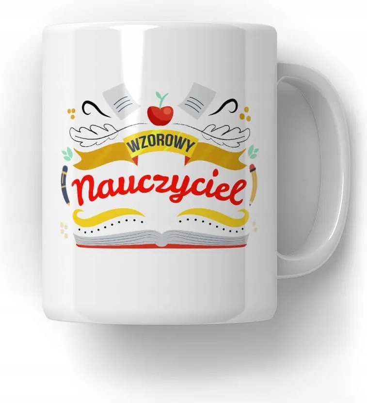 Bögre Példás tanár Ajándék Tanárnőnek