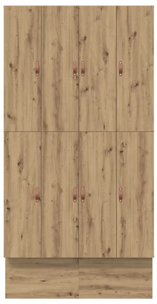 tároló ágykeret Kézműves tölgy 120x200 cm