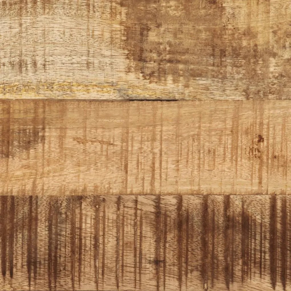 tömör nyers mangófa dohányzóasztal 100 x 50 x 35 cm